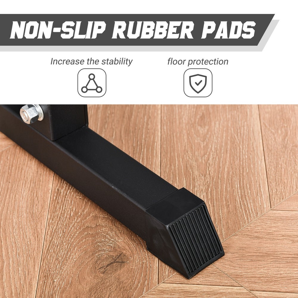 Heavy Duty Multi-Function Power Rack Cage — Home Gym Exercise Workout Station Strength Training w/ Stand Rod