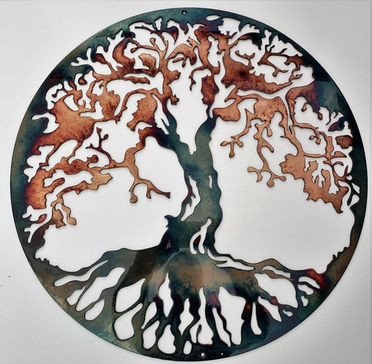 Metal Art Tree of Life - Tree of Life Wall Art - Tree of Life Home Decor
