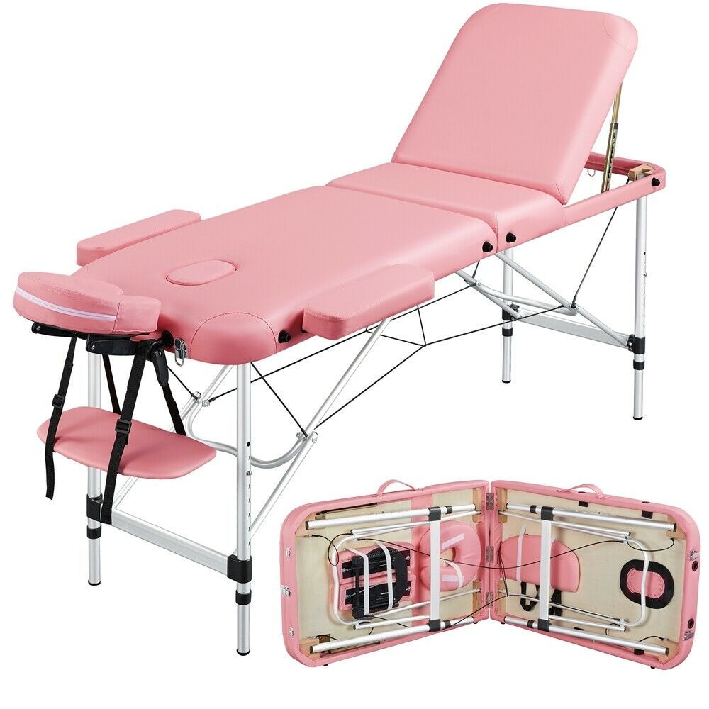 84 Inch Professional Massage Table - Portable Beauty Salon Bed - Beauty Tattoo Massage Bed - Adjustable Massage Bed
