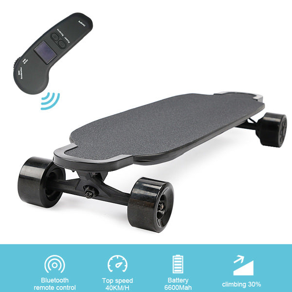 Electric skateboard with dual motor and wireless controller 40km/h speed fast charging for adults - Electric Skateboard - Wireless Controller Fast Charging