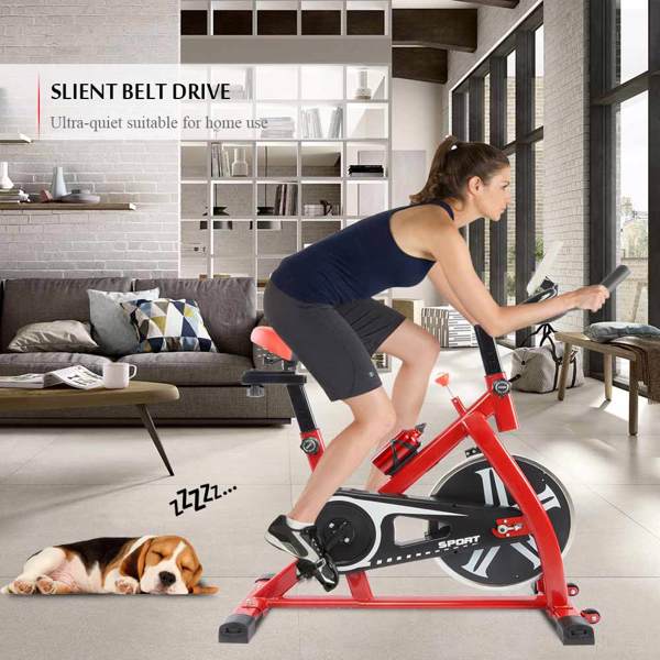 Stationary Exercise Bike - Fitness Cycling Bicycle - Home Indoor Cycling Bike - Cardio Home Sport Gym Training
