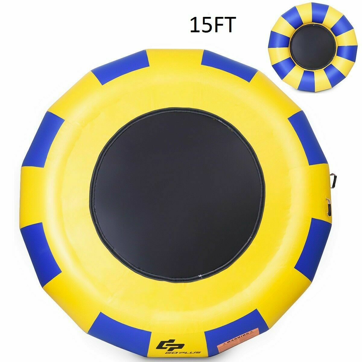 15ft Inflatable Water Trampoline - Floating Water Trampoline - Inflatable Water Trampoline - WaterBounce -