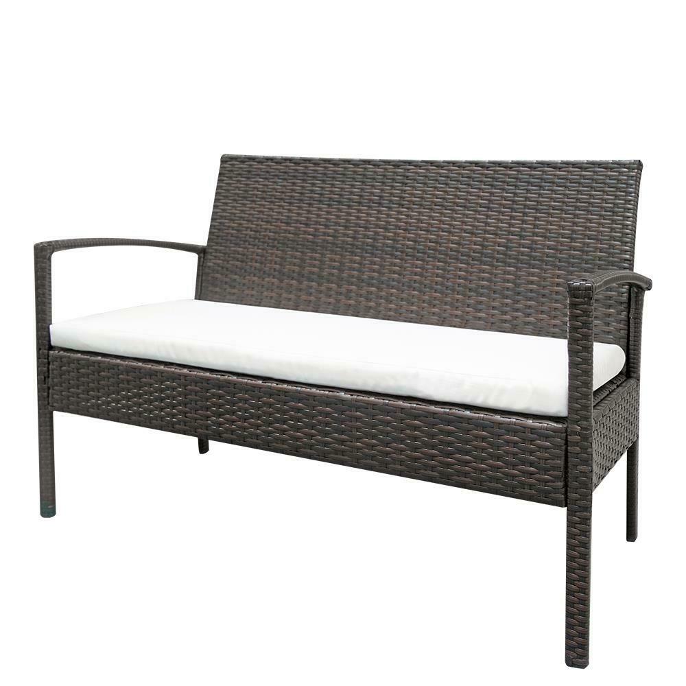 Patio Furniture Set - Rattan Furniture - Patio Sofa Set - Outdoor Sofa Furniture - Outdoor Chair Set - Wicker, Table, 4 Piece, Light Weight