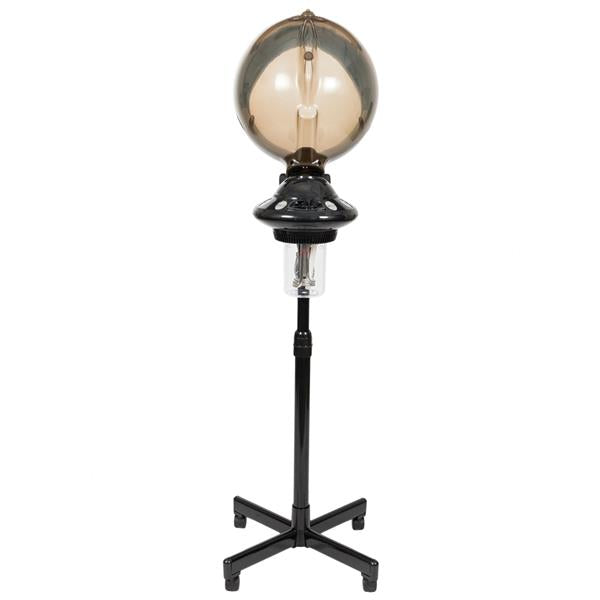 Stand Professional Hair Treatment Steamer Machine Black - Mini Hair Steamers for Spa and Salon - Hairdressing Care Hood Color Processor Beauty