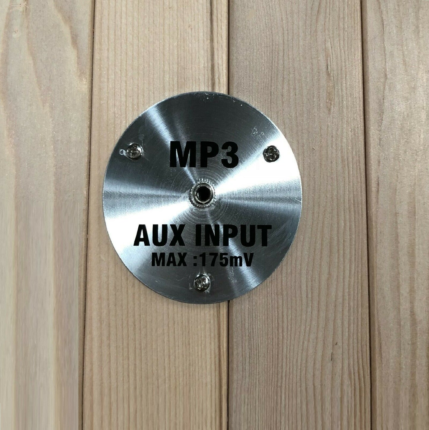 Dynamic Saunas 2 person sauna - Far Infrared Sauna - San Marino 6 Carbon Panels Low EMF Sauna