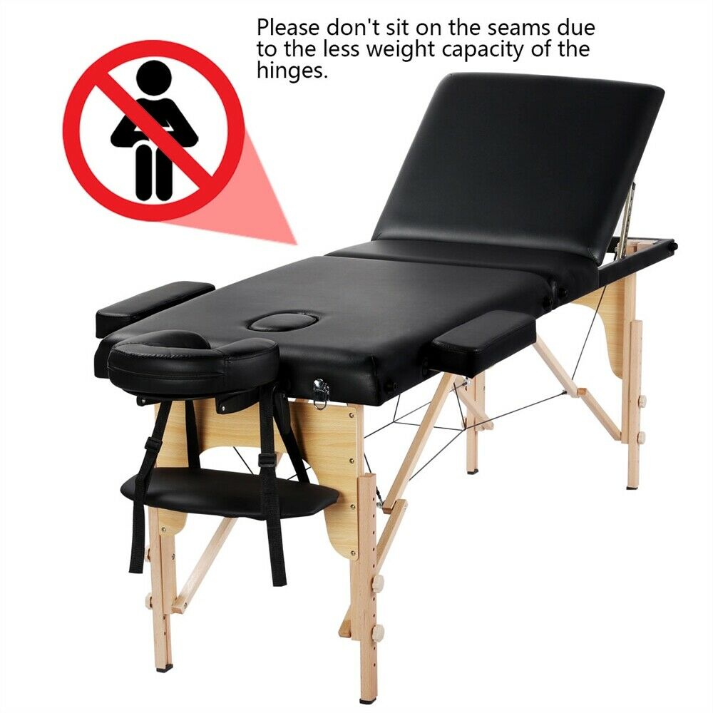 84 Inch Professional Massage Table - Portable Beauty Salon Bed - Beauty Tattoo Massage Bed - Adjustable Massage Bed