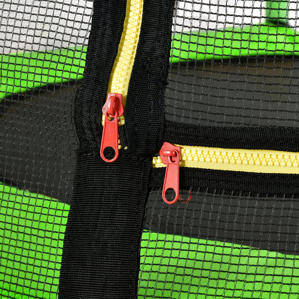 60" Round Trampoline - Outdoor Trampoline with Enclosure Netting - Round Trampoline with Net