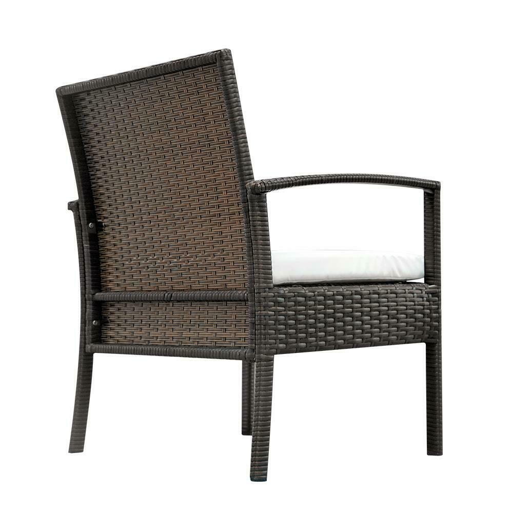 Patio Furniture Set - Rattan Furniture - Patio Sofa Set - Outdoor Sofa Furniture - Outdoor Chair Set - Wicker, Table, 4 Piece, Light Weight