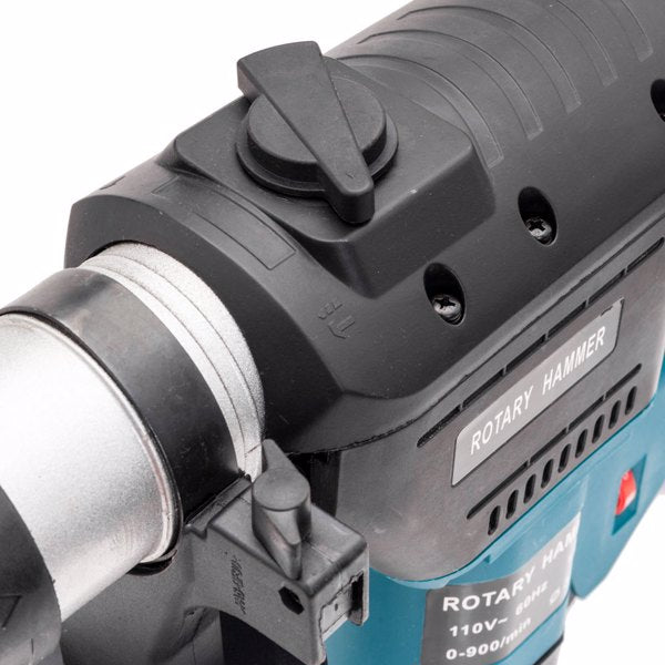 1-1/2" SDS Electric Hammer Drill Set 1100W 110V Blue - Portable Hammer Drill Set - Electric Rotary Hammer Drill Set - Electric Hammer Drill