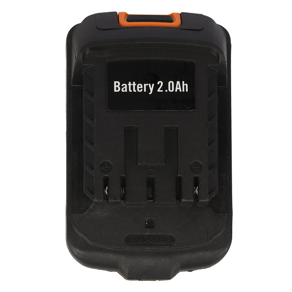 20V 10in 2.0AH Cordless Lithium Battery with Fast Charging Dock Charging Saw Orange - Fast Charging Dock Wood Cutter - Power Share Cordless Chainsaw