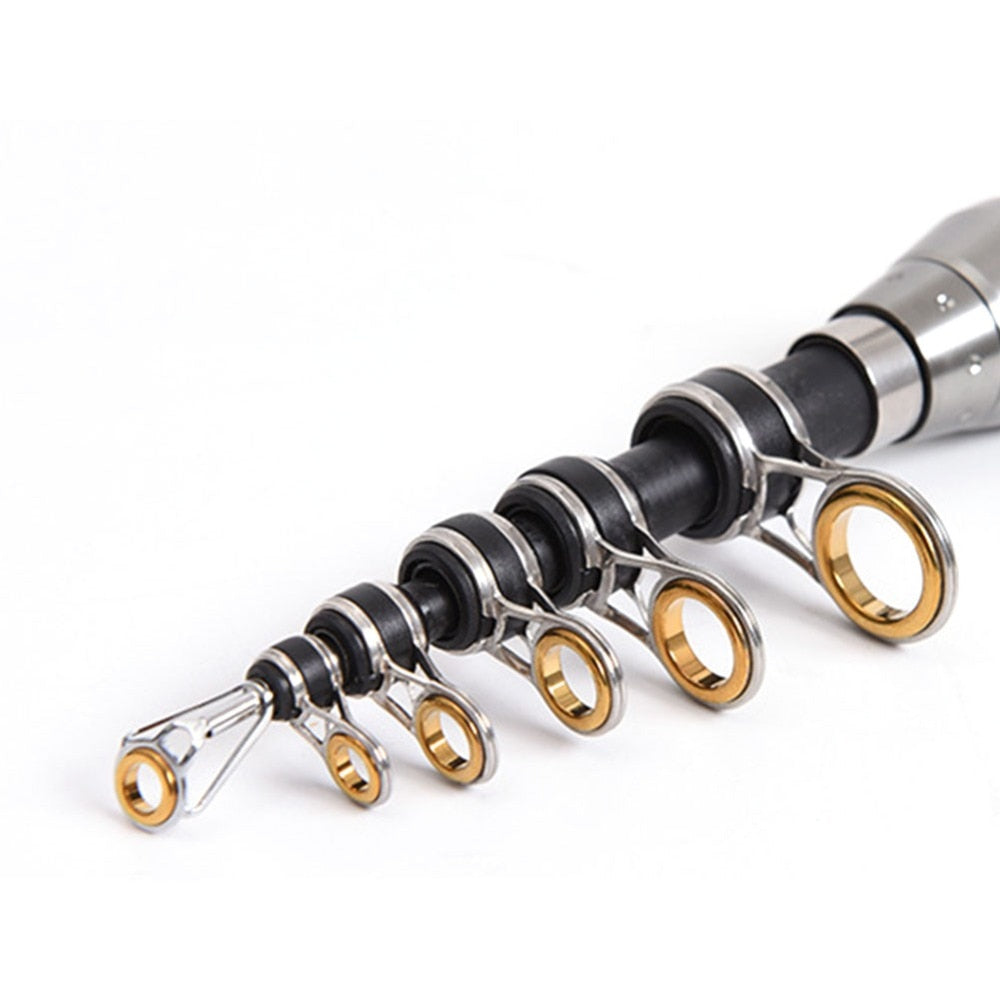 EZ CAST - Travel Fishing Rod - Telescopic Fishing Rod - Collapsible Fishing Rod