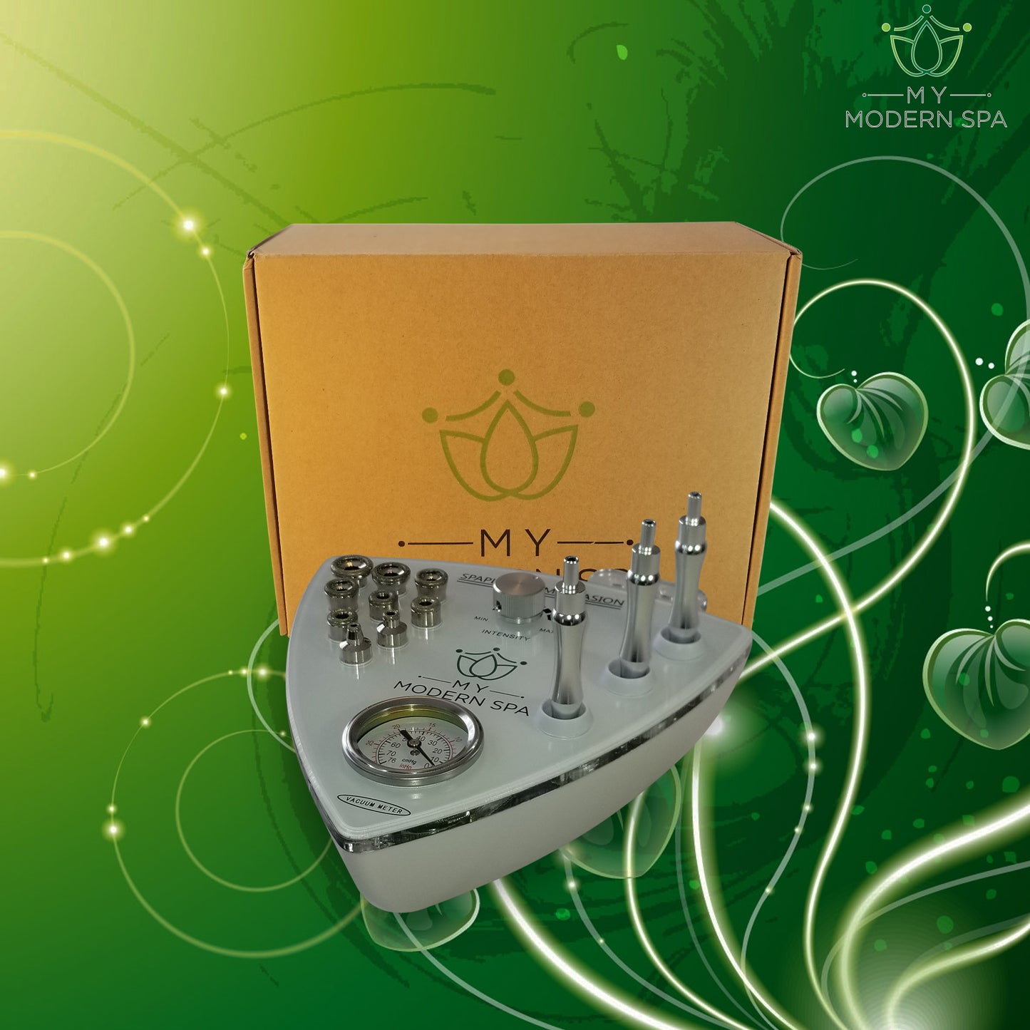 SpaPlus - Home Diamond Microdermabrasion Machine - Clean Skin, Reduce Wrinkles, Look Younger