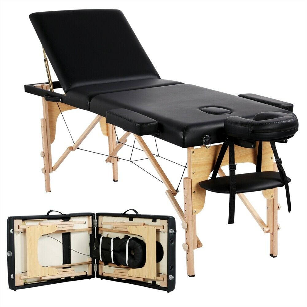 84 Inch Professional Massage Table - Portable Beauty Salon Bed - Beauty Tattoo Massage Bed - Adjustable Massage Bed