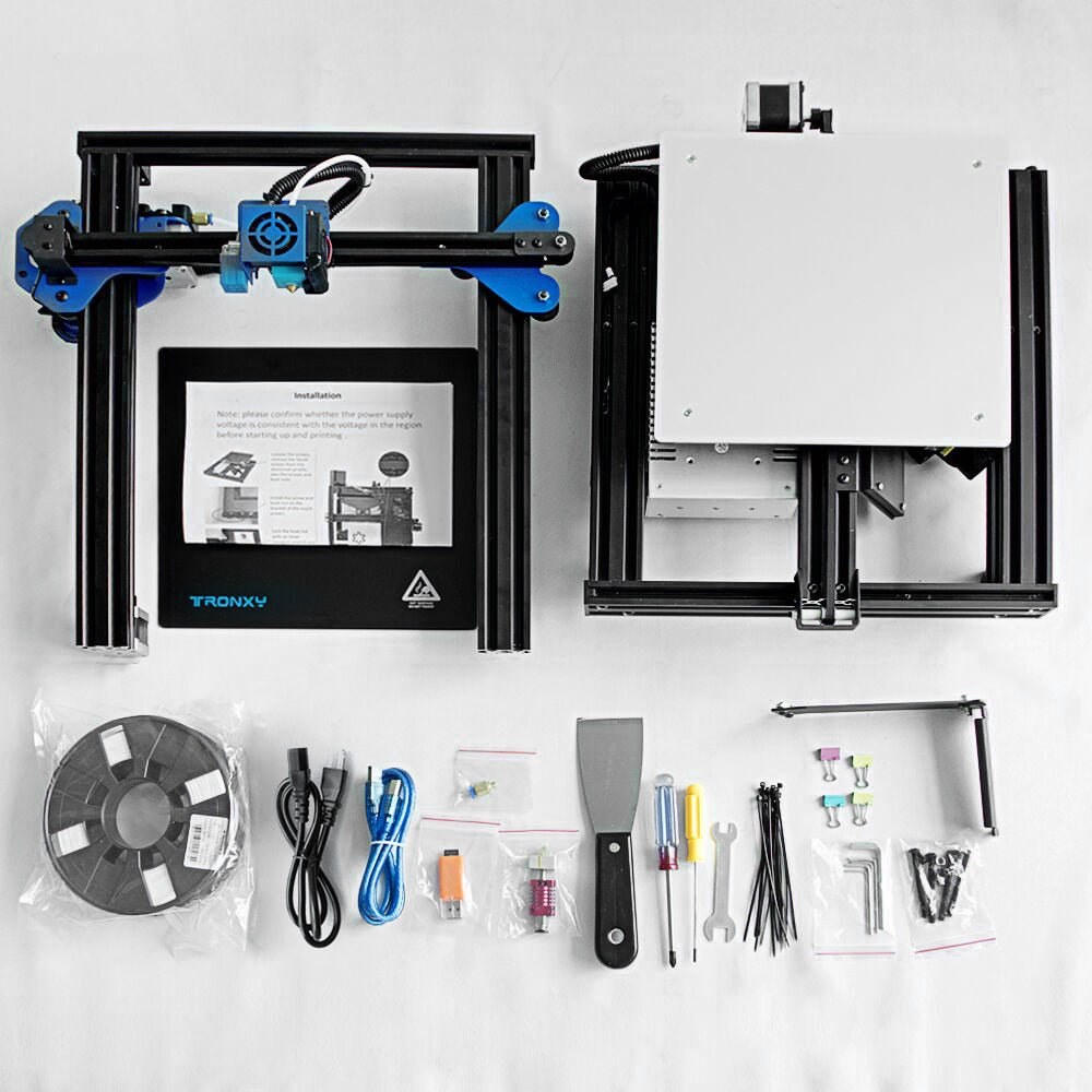 Tronxy XY-2 3D Printer - XY-2 Pro 3D Printer Kit - 255*255*260mm 3D Printer - Auto Leveling Resume 3D Printer - 3D Printer with Run Out Detection