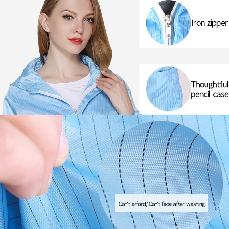 Disposable Anti-epidemic Antibacterial Plastic Closures Isolation Suit