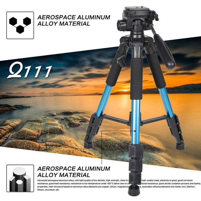 ZOMEI Q111 - Camera Tripod - Tripod for Camera - Camera Tripod Mount- Portable Tripod