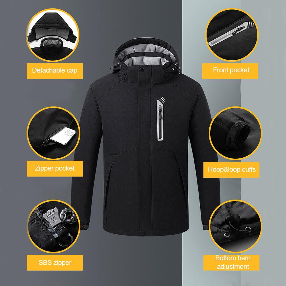 SmartJacket - Smart Heating Jacket - Men Heating Jacket - Winter Sport Jacket - M-5XL