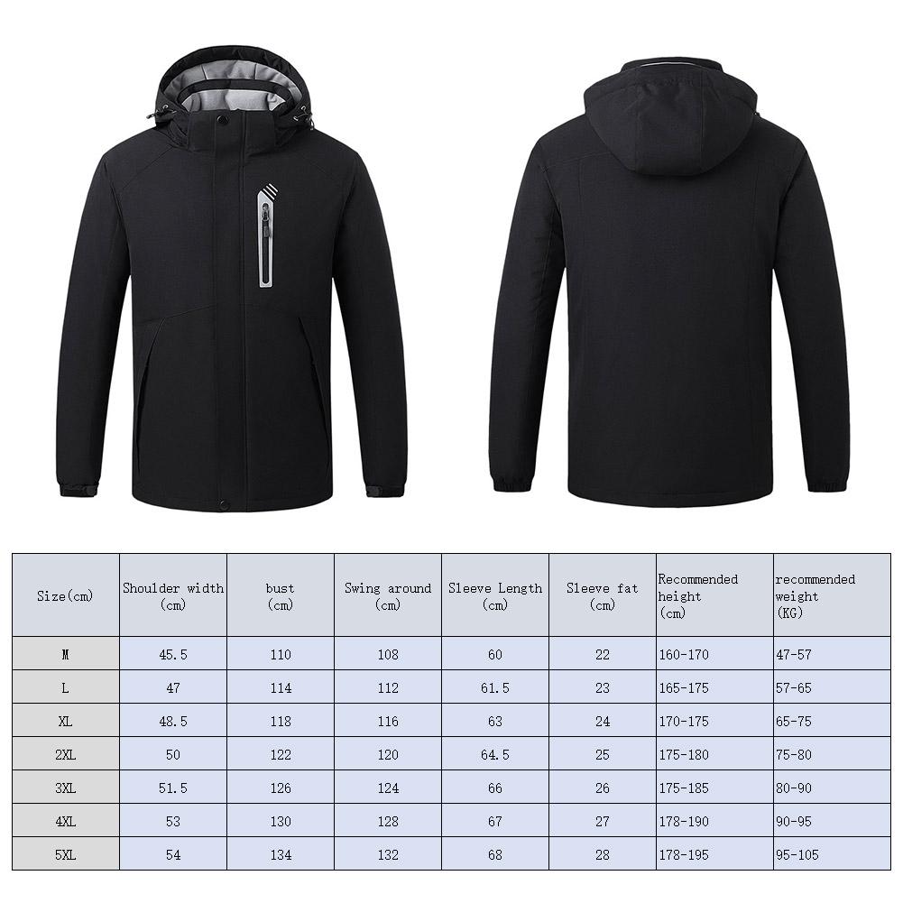 SmartJacket - Smart Heating Jacket - Men Heating Jacket - Winter Sport Jacket - M-5XL