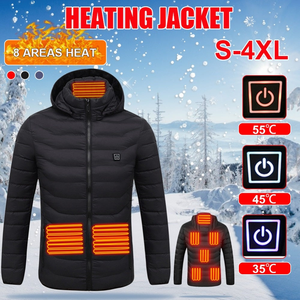 PolarTech - Heated Winter Jacket - Men's Heated Jacket - Woman's Heated Jacket - Unisex Heated Jacket