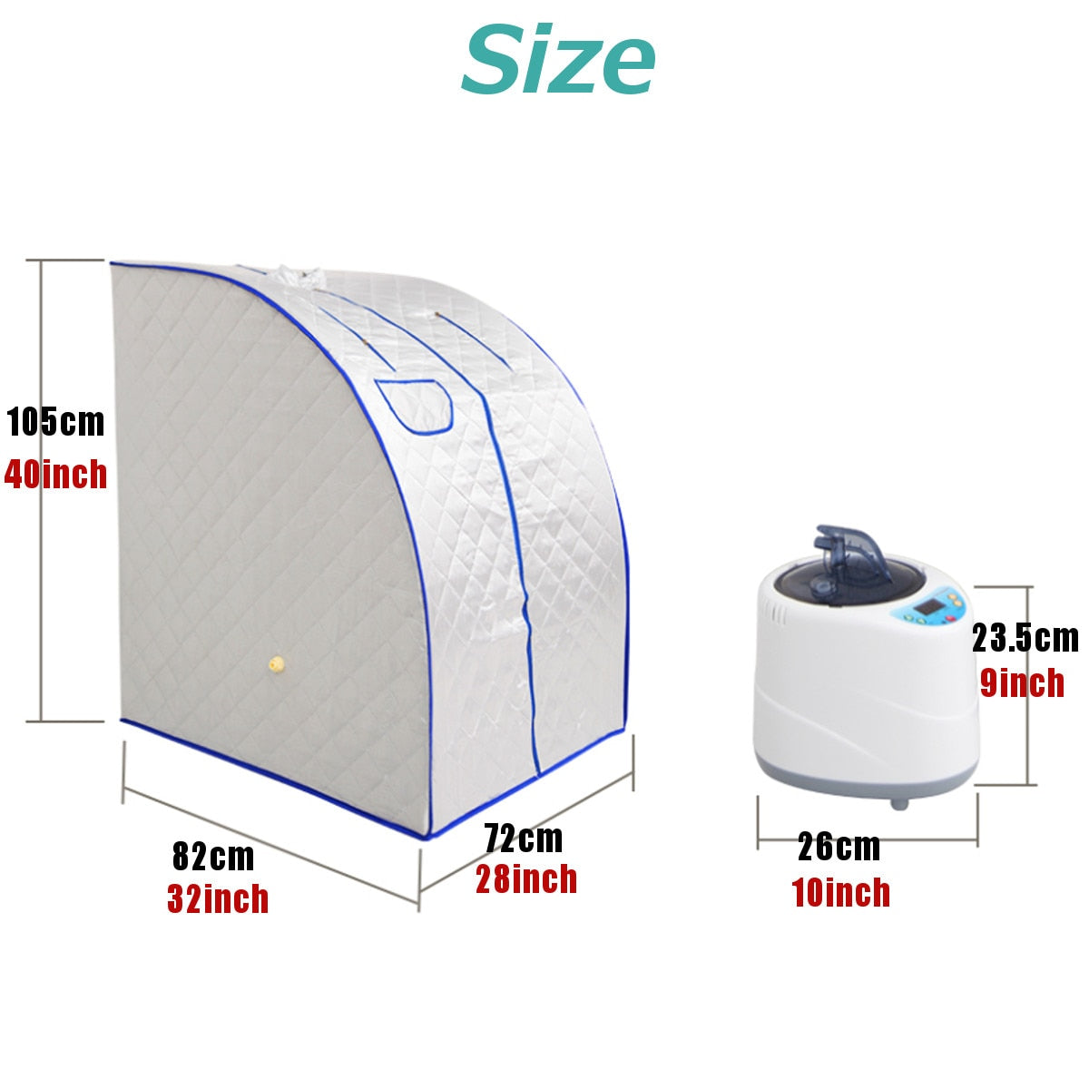 SaunaPro - Portable Steam Sauna Generator - Portable Sauna Generator - Portable Slimming Sauna Generator