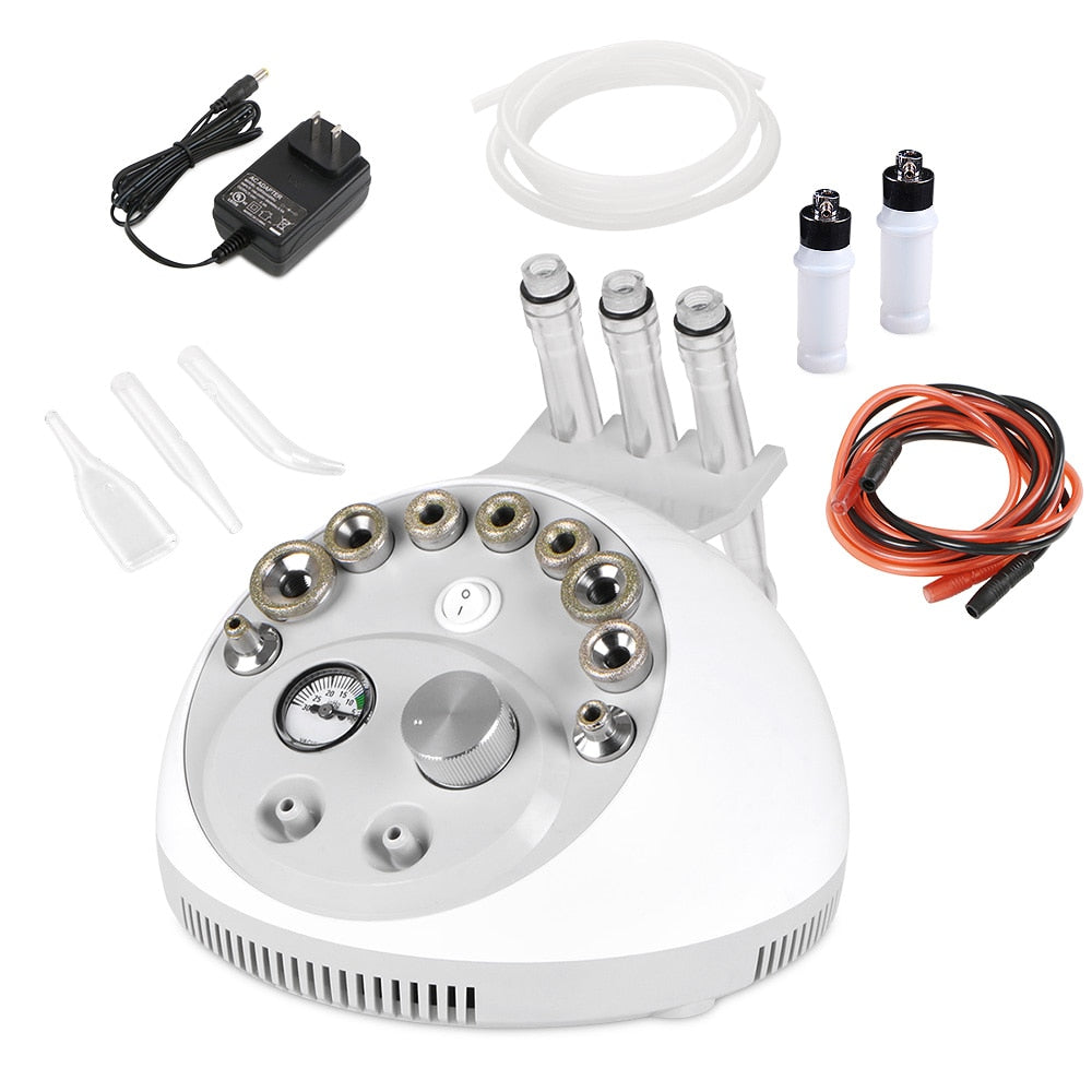 3 in 1 Portable Pore Skin Cleanser - Portable Skin Cleanser - Multi-function Skin Rejuvenation - Blackhead Remover - Microdermabrasion Machine