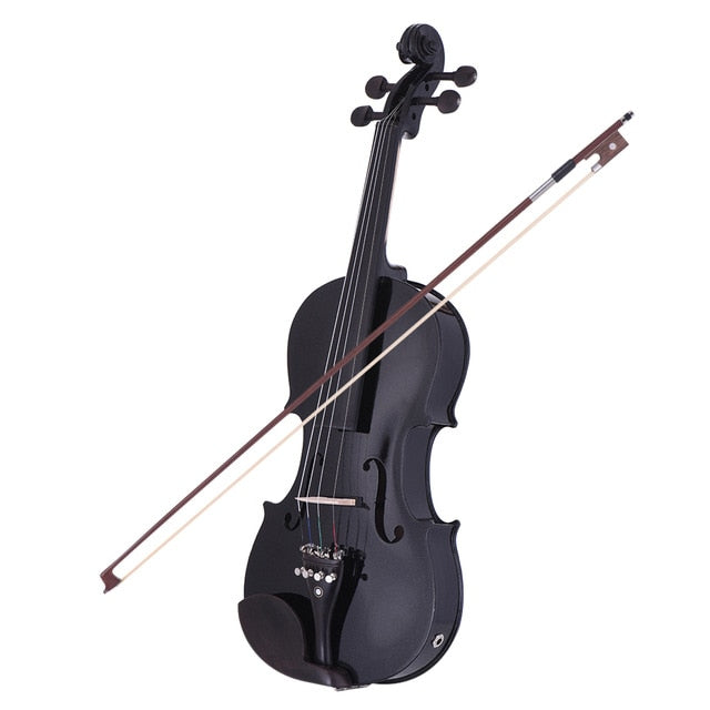 BowLine - Electronic Violin Kit - Electric Violin - Digital Violin - Acoustic Looking Electric Violin - 4/4 Acoustic Electric Violin