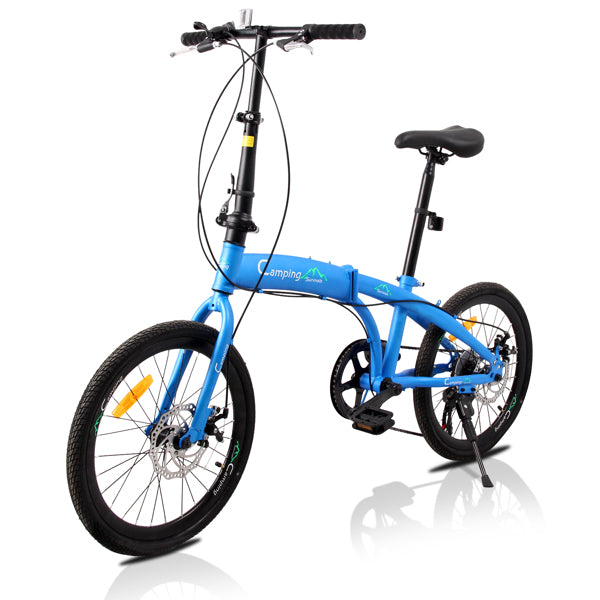 20 Inch Carbon Steel Foldable Bike - 20in  Foldable Adult Bicycle - Foldable Bike for Adults
