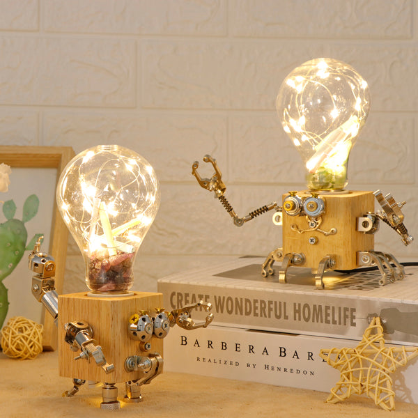 3D Puzzles Model Kits Wooden Puzzle With LED Light Home Decoration