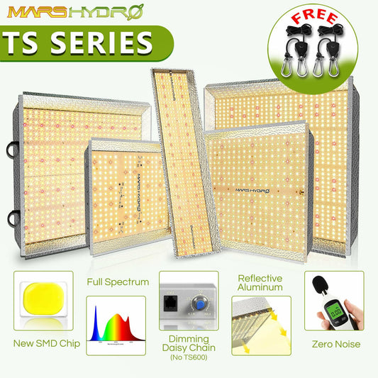 Mars Hydro - LED Grow Light - Full Spectrum Home Tent Kits