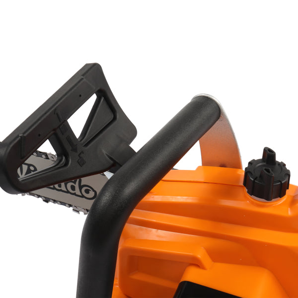 20V 10in 2.0AH Cordless Lithium Battery with Fast Charging Dock Charging Saw Orange - Fast Charging Dock Wood Cutter - Power Share Cordless Chainsaw