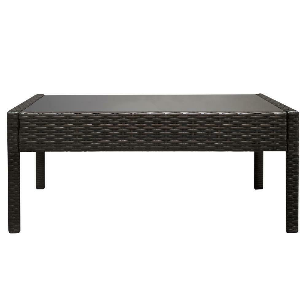 Patio Furniture Set - Rattan Furniture - Patio Sofa Set - Outdoor Sofa Furniture - Outdoor Chair Set - Wicker, Table, 4 Piece, Light Weight