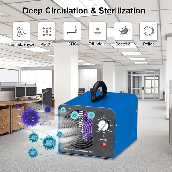 10000mg Ozone Air Purifier Removal of Formaldehyde  - Commercial Industrial Grade Air Purifier - Industrial Grade Ozone Generator