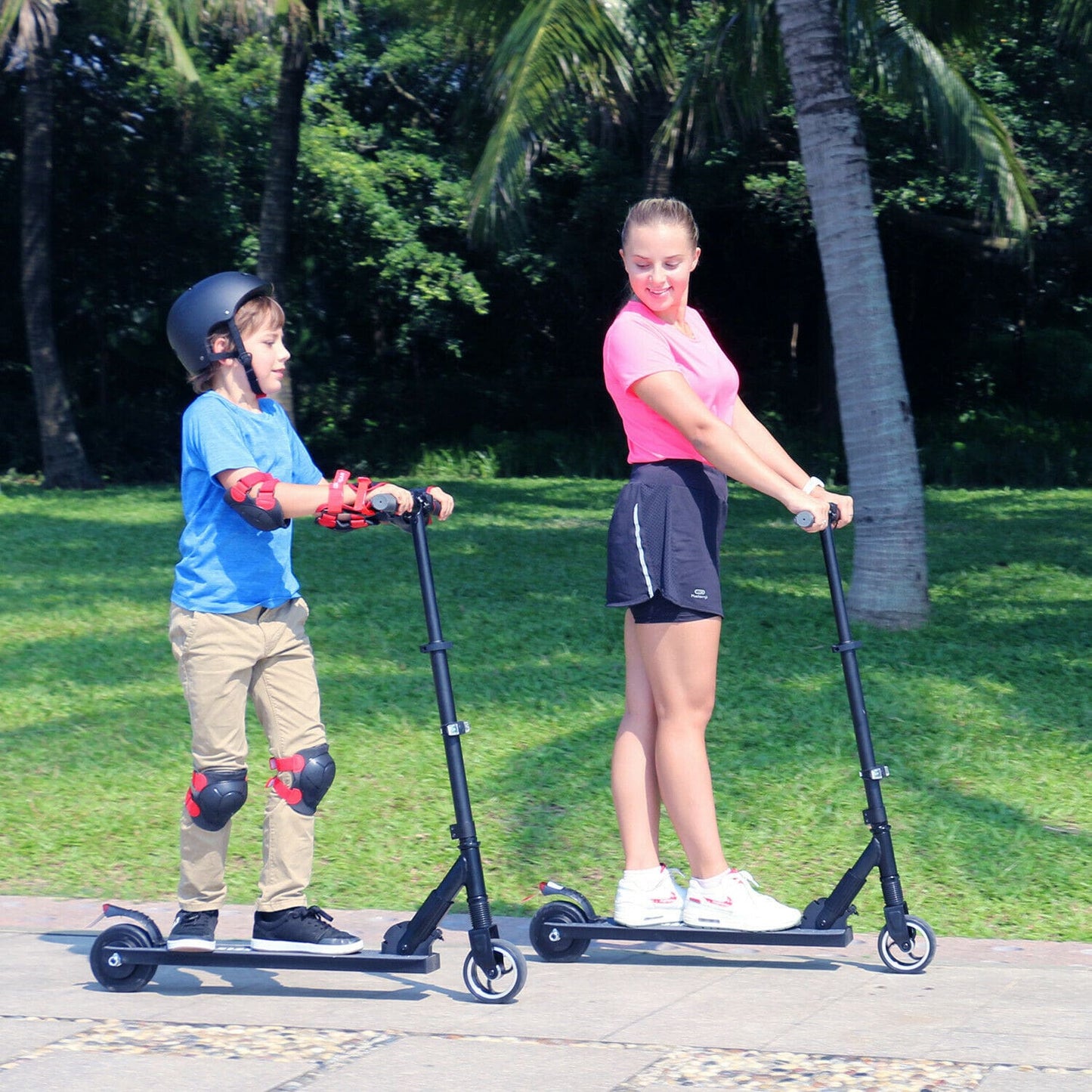 MegaWheels - Folding Electric Scooter for Adult - Kick E-Scooter - Safe Urban Electric Scooter
