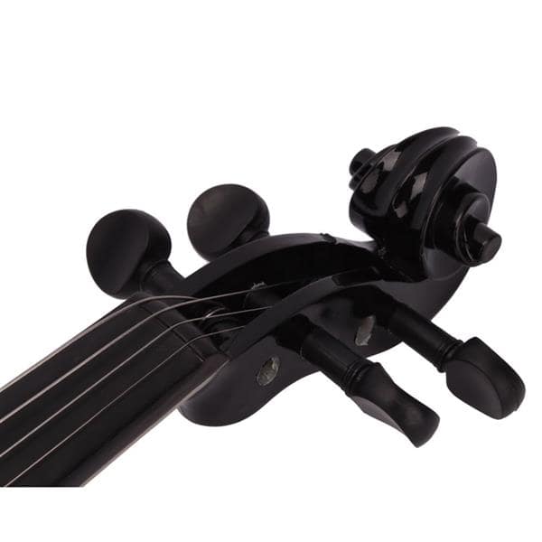 4/4 Acoustic Violin with Case - Violin Bow Rosin -  White - Pink - Black
