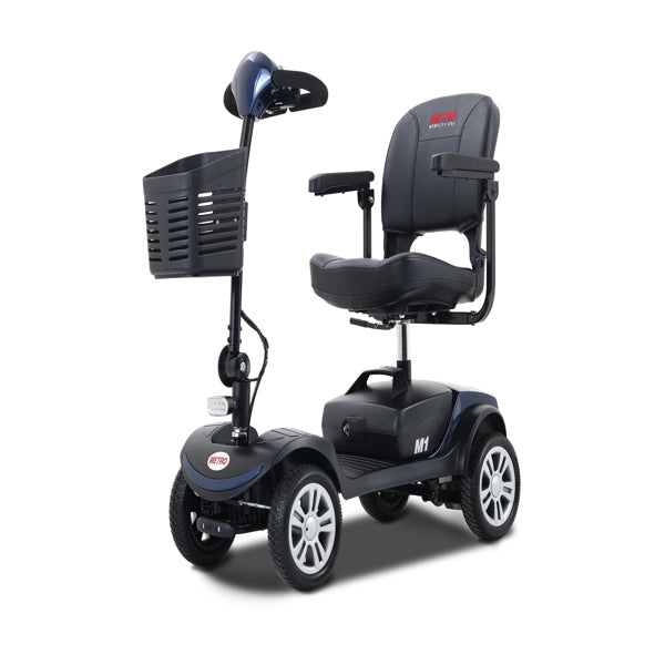 Compact Outdoor Mobility Scooter for Adult - Heavy Duty Mobility Scooter - Electric Scooter for Adults - Four Wheel Electric Scooter
