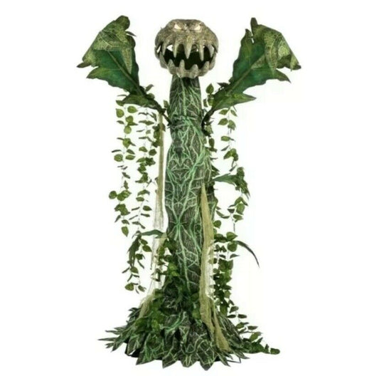 6ft Man Eating Plant Animatronic New In Box for Halloween - Animated Man Eating Plant - Animatronic Halloween Decoration