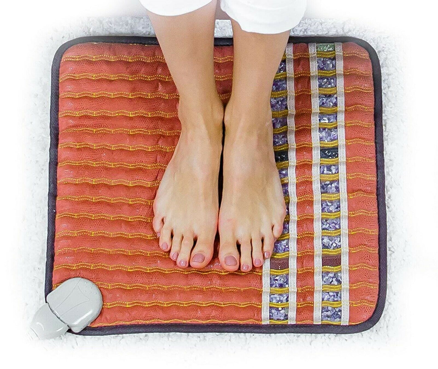 Small Far Infrared Heating Pad - 18 x 18 Heating Pad - Bio Crystal Therapy Mat - HealthyLine