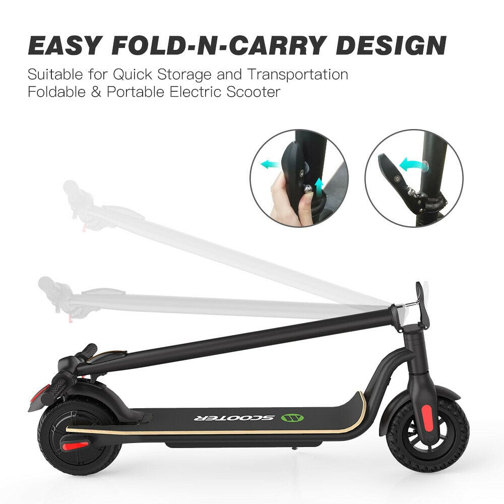 MegaWheels - Folding Electric Scooter for Adult - Kick E-Scooter - Safe Urban Electric Scooter