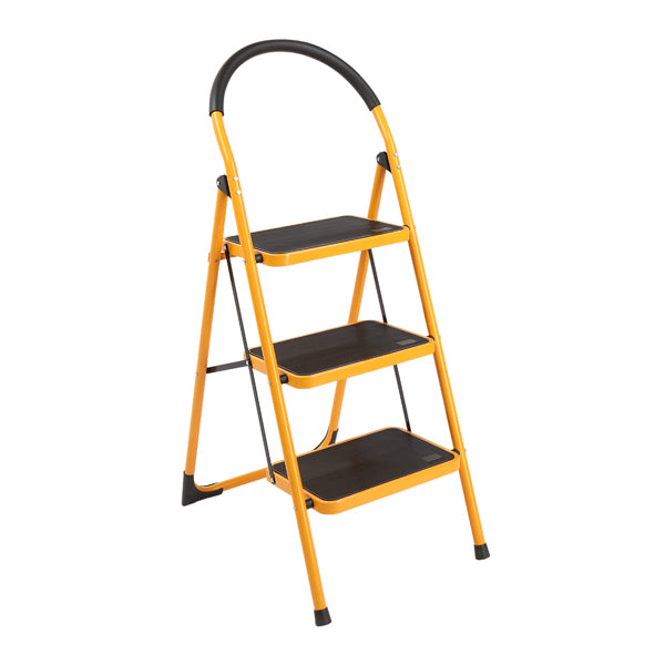 4 Step Ladder Folding Step Stool - Lightweight Ladder with Handgrip Anti-Slip - Wide Pedal