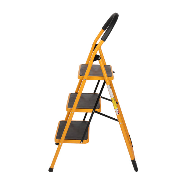 4 Step Ladder Folding Step Stool - Lightweight Ladder with Handgrip Anti-Slip - Wide Pedal