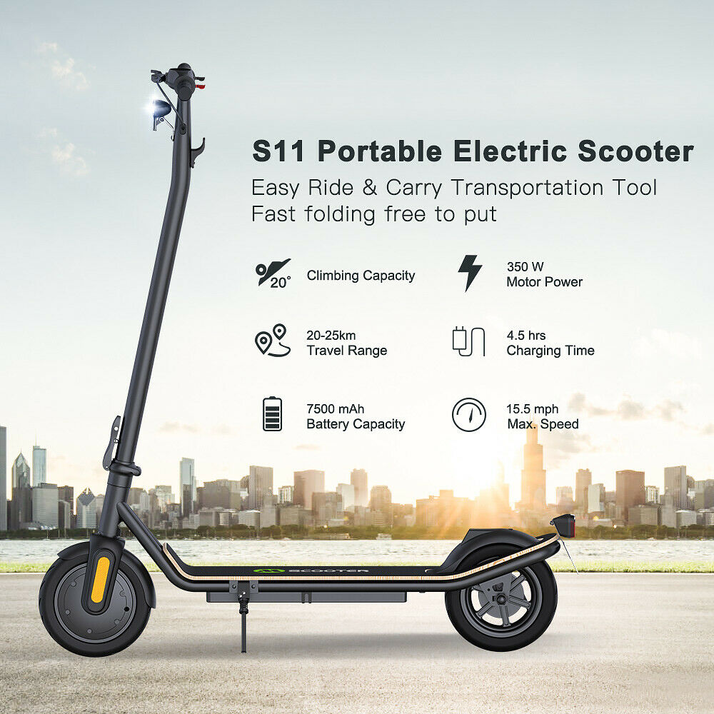 MegaWheels - Folding Electric Scooter for Adult - Kick E-Scooter - Safe Urban Electric Scooter