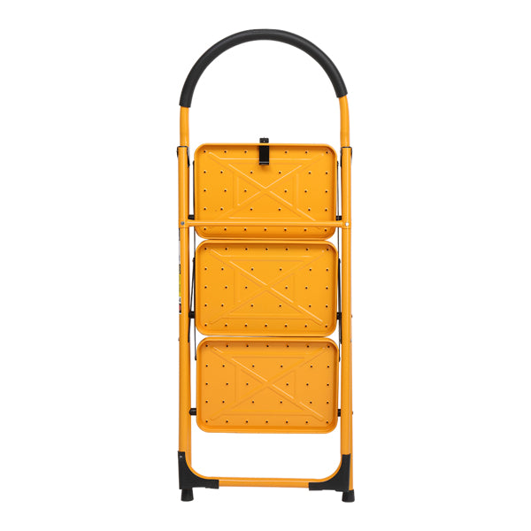 4 Step Ladder Folding Step Stool - Lightweight Ladder with Handgrip Anti-Slip - Wide Pedal