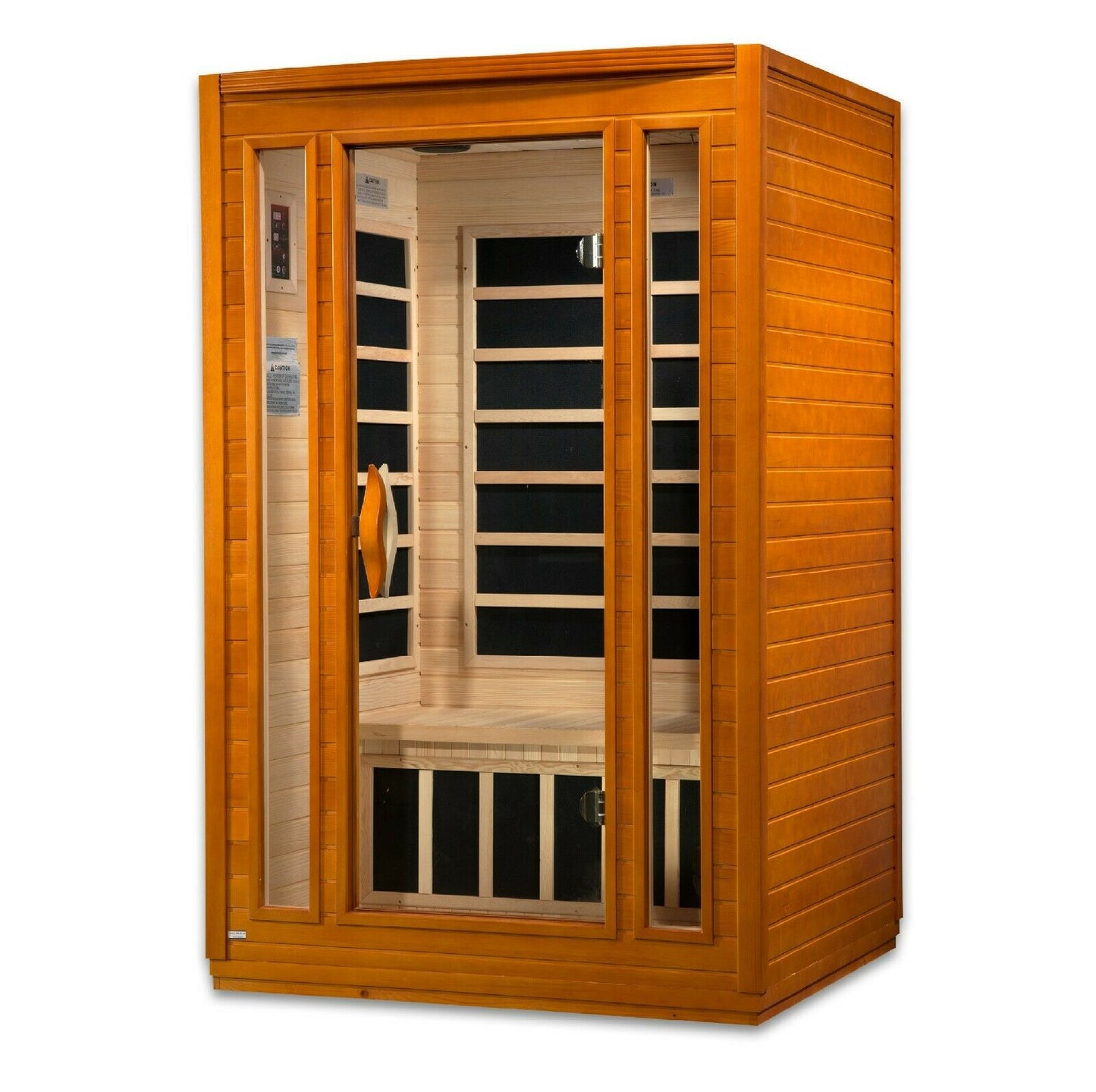 Dynamic Saunas 2 person sauna - Far Infrared Sauna - San Marino 6 Carbon Panels Low EMF Sauna