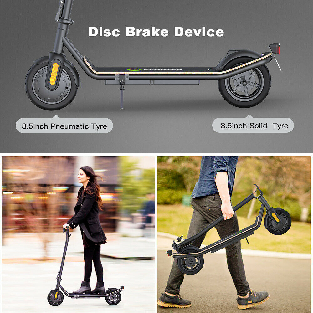 MegaWheels - Folding Electric Scooter for Adult - Kick E-Scooter - Safe Urban Electric Scooter