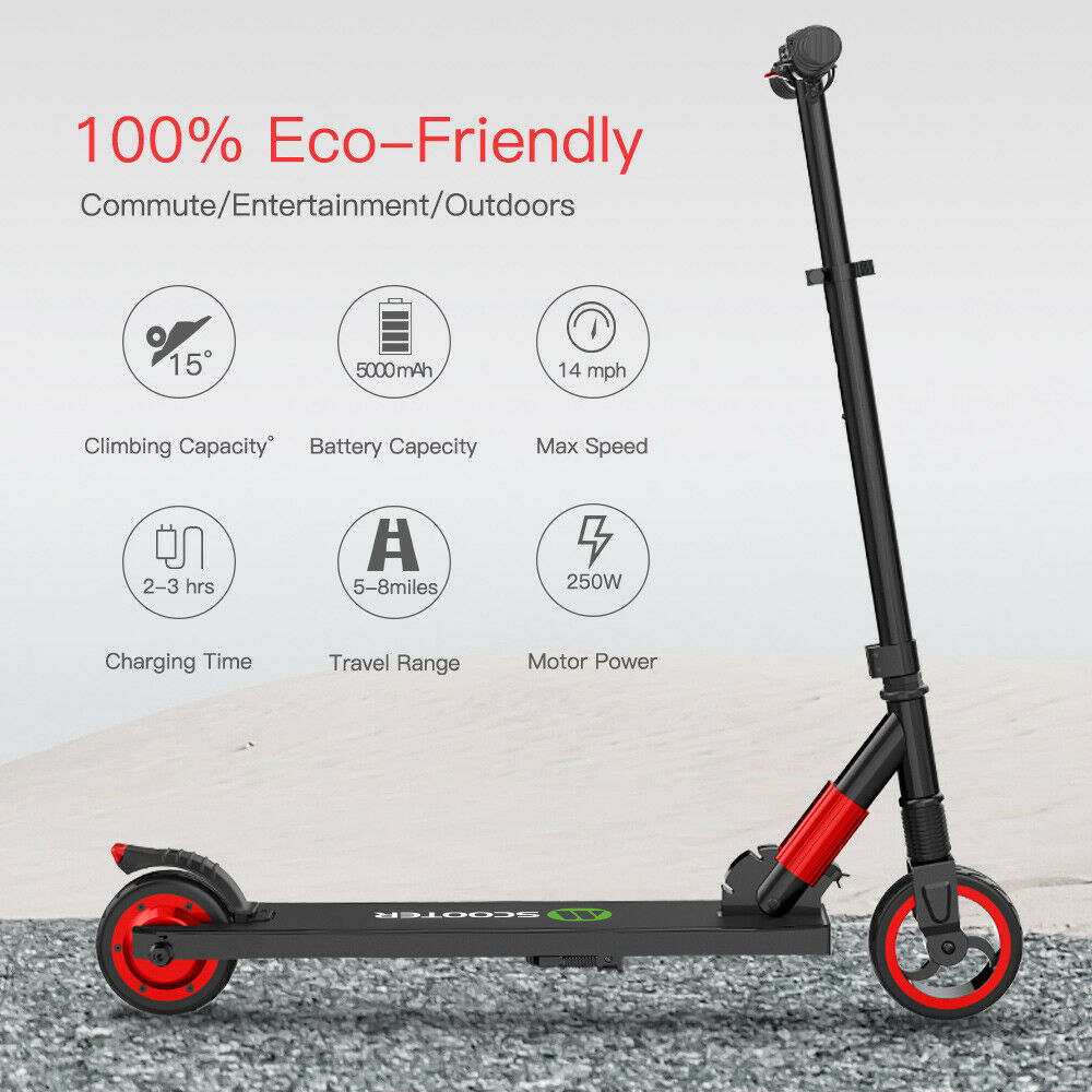 MegaWheels - Folding Electric Scooter for Adult - Kick E-Scooter - Safe Urban Electric Scooter