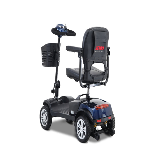 Compact Outdoor Mobility Scooter for Adult - Heavy Duty Mobility Scooter - Electric Scooter for Adults - Four Wheel Electric Scooter