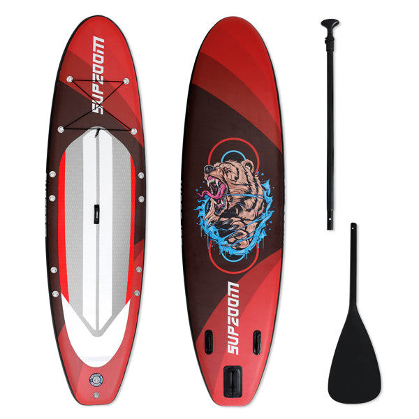 Inflatable Paddle Board 10'6×32"×6" - SUPZOOM Inflatable Paddle Board - Stand Up Paddle Board Set