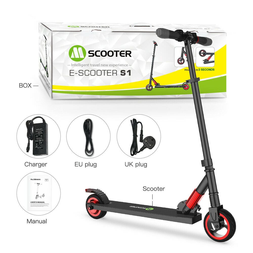 MegaWheels - Folding Electric Scooter for Adult - Kick E-Scooter - Safe Urban Electric Scooter