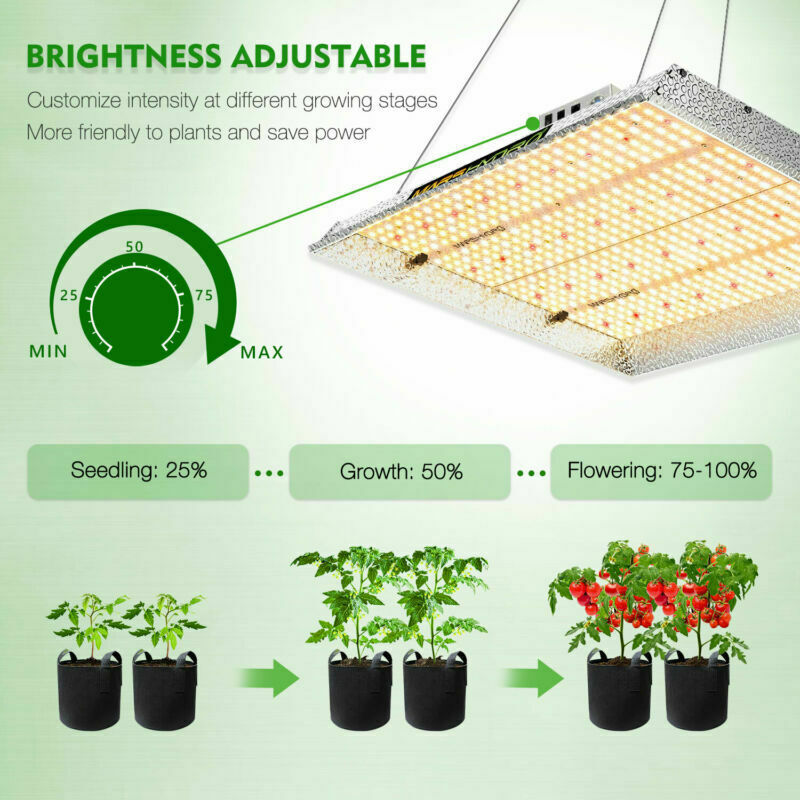 Mars Hydro - LED Grow Light - Full Spectrum Home Tent Kits