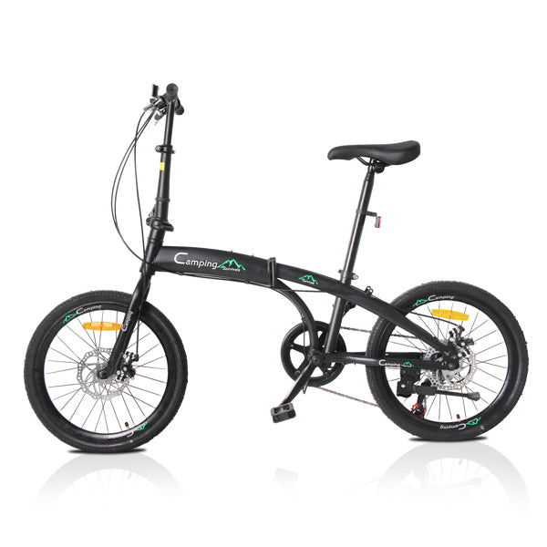 20 Inch Carbon Steel Foldable Bike - 20in  Foldable Adult Bicycle - Foldable Bike for Adults